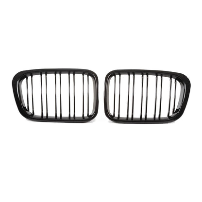 Kühlergrill Glanzschwarz BMW 3 E46 Limousine Touring Kompakt 1998-2001 Dual Line