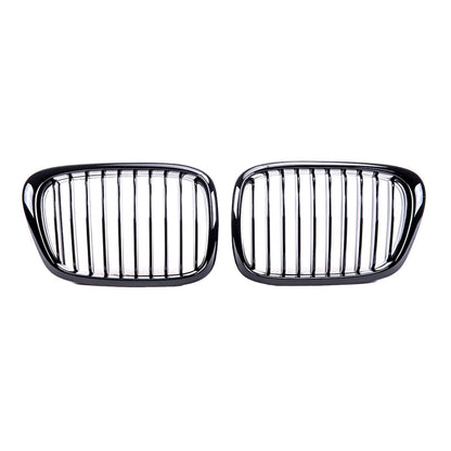 Kühlergrill Glanzschwarz BMW 5 E39 Limousine Touring 1995-2003 Einzellinie