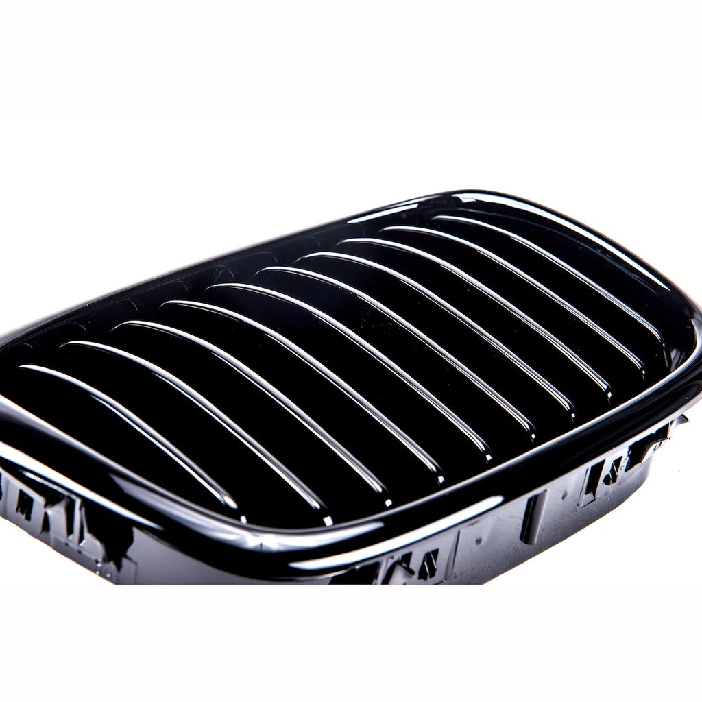 Kühlergrill Glanzschwarz BMW 5 E39 Limousine Touring 1995-2003 Einzellinie