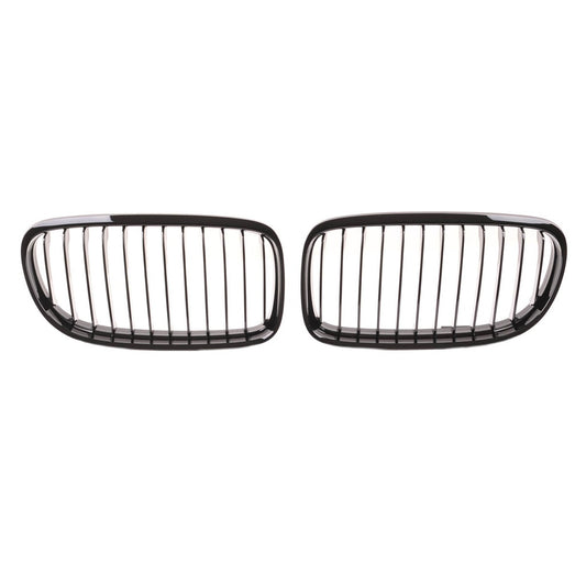 Kühlergrill Hochglanz-Schwarz für BMW 3 E90 E91 Facelift Limousine Touring 2008-2011 Einzelne Linie