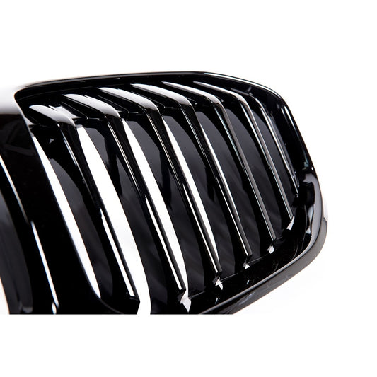 Kühlergrill Glanzschwarz Einzelne Linie für BMW 1 F40 Hatchback ab 2019