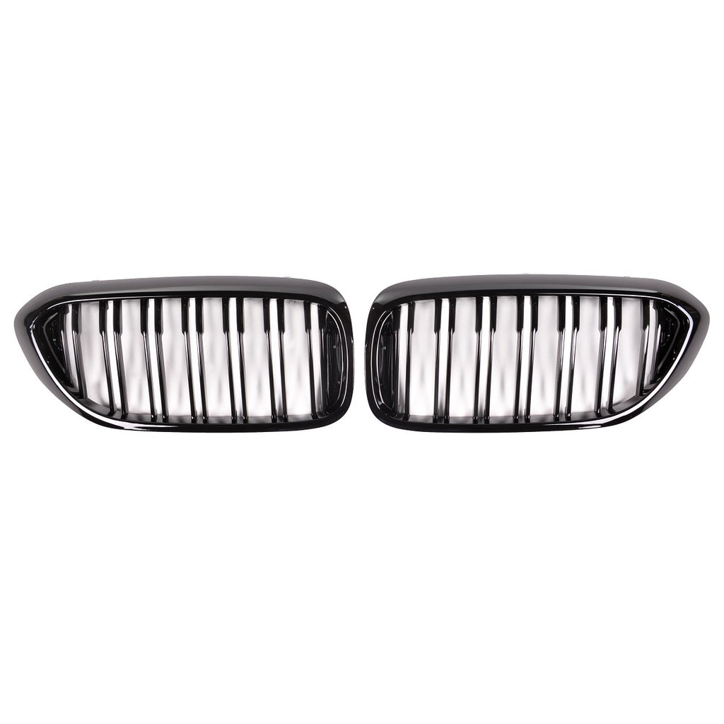 Kühlergrill Glanzschwarz BMW 5 G30 G31 Limousine Touring Doppelstreifen 2016-2020