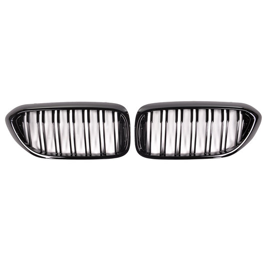 Kühlergrill Glanzschwarz BMW 5 G30 G31 Limousine Touring Doppelstreifen 2016-2020