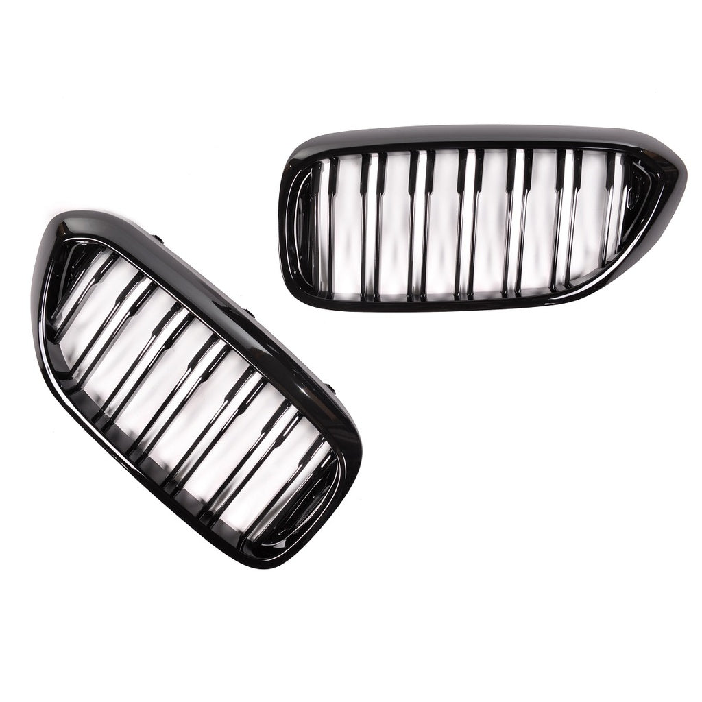 Kühlergrill Glanzschwarz BMW 5 G30 G31 Limousine Touring Doppelstreifen 2016-2020