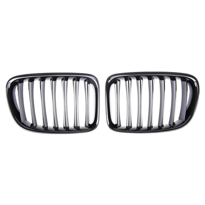 Kühlergrill Glanzschwarz BMW X1 E84 2009-2015 Einzellinie ABS-Kunststoff