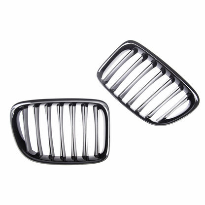 Kühlergrill Glanzschwarz BMW X1 E84 2009-2015 Einzellinie ABS-Kunststoff