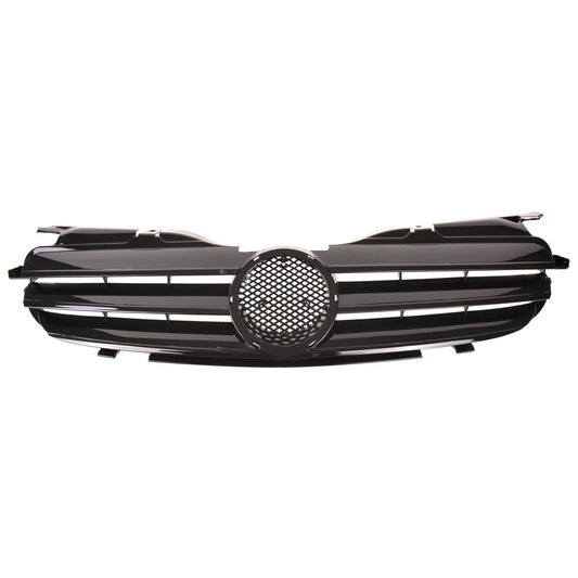 Kühlergrill Hochglanz Schwarz passend für Mercedes SLK R170 1996-2004