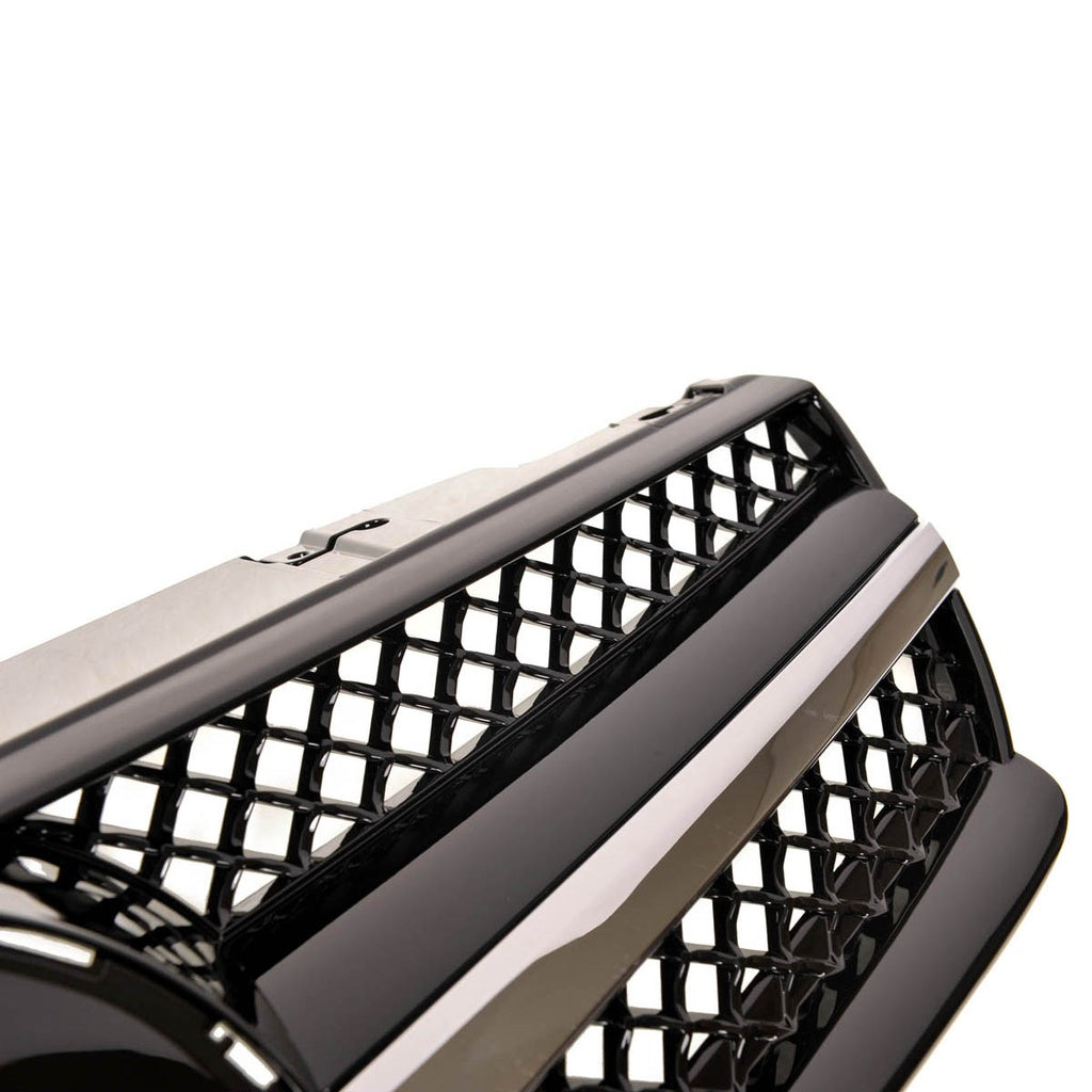 Kühlergrill Chrom-Schwarz für Mercedes SL R230 Pre-Facelift 2001-2006