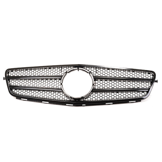 Kühlergrill Glanzschwarz für Mercedes C-Klasse W204 Limousine Coupé T-Modell 2007-2015