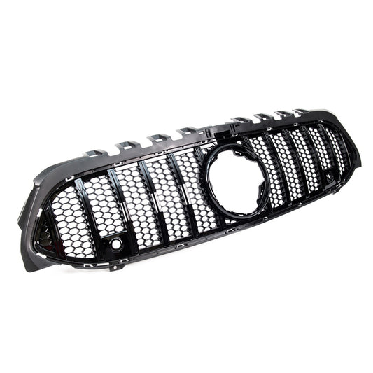 Kühlergrill Gloss Black für Mercedes A-Klasse W177 V177 2018-2023 Panamericana GT Concept