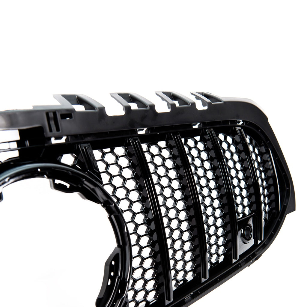 Kühlergrill Gloss Black für Mercedes A-Klasse W177 V177 2018-2023 Panamericana GT Concept