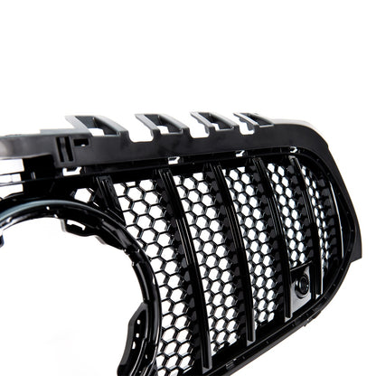 Kühlergrill Gloss Black für Mercedes A-Klasse W177 V177 2018-2023 Panamericana GT Concept