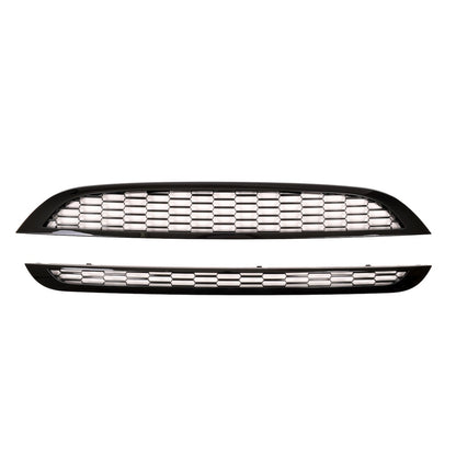 Kühlergrill Glanzschwarz für MINI R50 R53 2001-2006 Standard Hatchback 3D