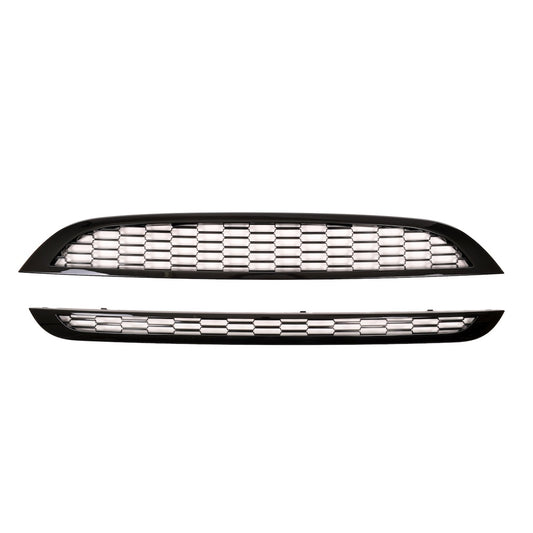 Kühlergrill Glanzschwarz für MINI R50 R53 2001-2006 Standard Hatchback 3D