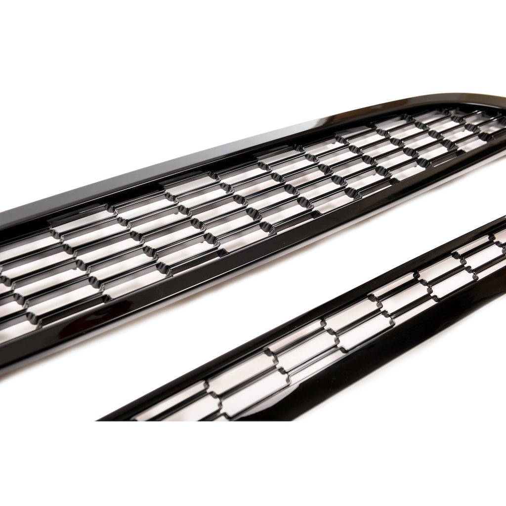 Kühlergrill Glanzschwarz für MINI R50 R53 2001-2006 Standard Hatchback 3D