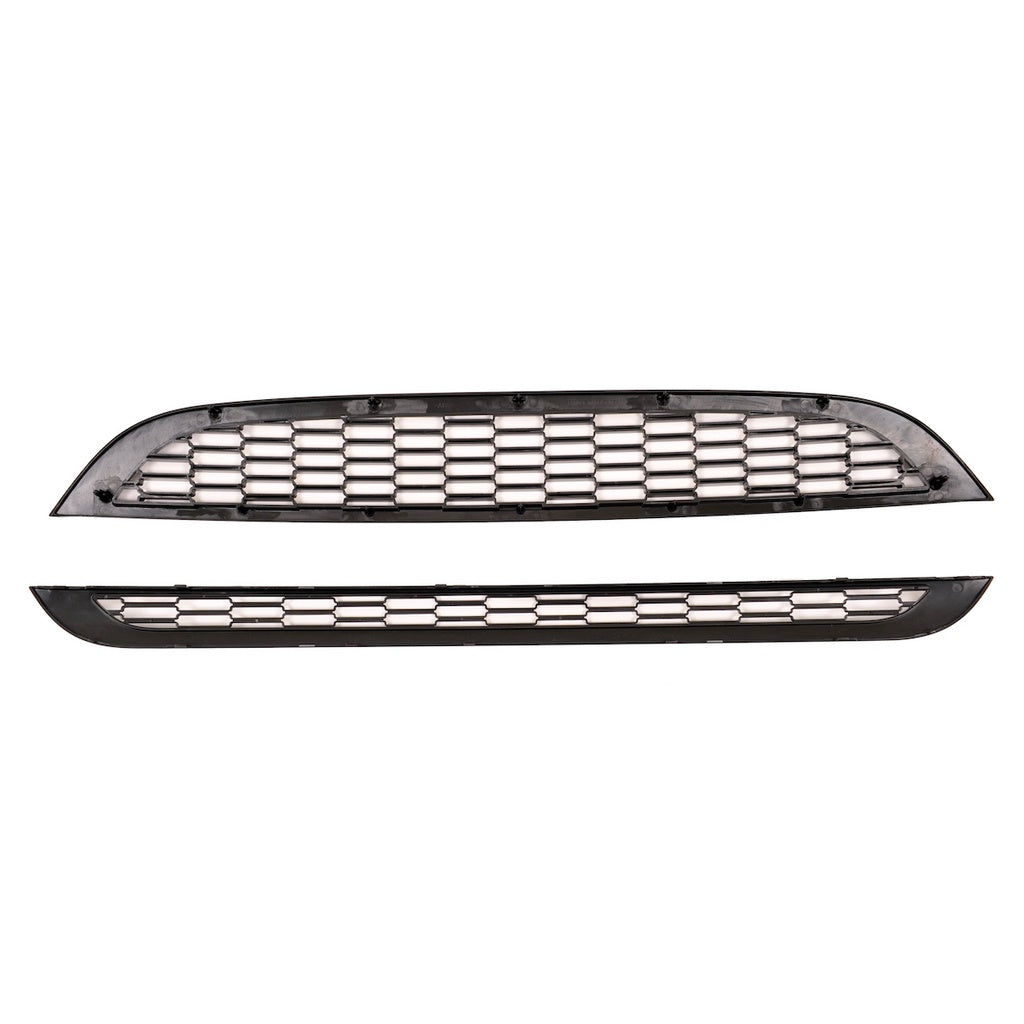 Kühlergrill Glanzschwarz für MINI R50 R53 2001-2006 Standard Hatchback 3D