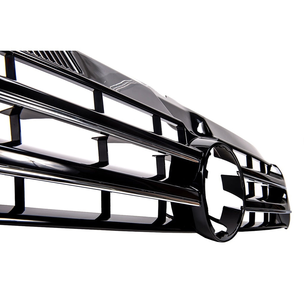 Kühlergrill Glanzschwarz Chromstreifen für VW Transporter T5.1 Facelift 2009-2015