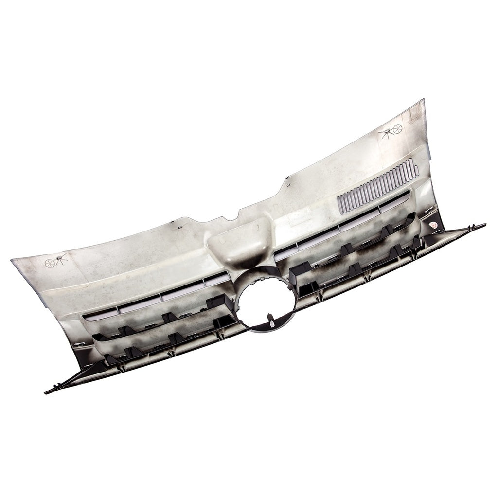 Kühlergrill Glanzschwarz Chromstreifen für VW Transporter T5.1 Facelift 2009-2015