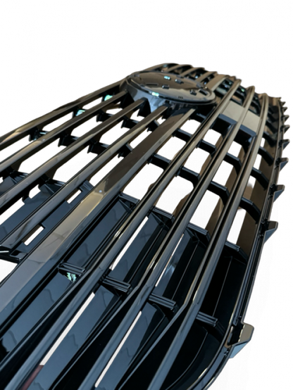 Kühlergrill Glanzschwarz mit Emblem für VW T6.1 Multivan Transporter 2019-2024