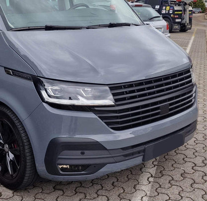 Kühlergrill Glanz Schwarz ohne Emblem für VW T6.1 Multivan Transporter 2019-2024