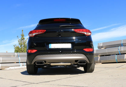 Hyundai Tucson TLE 4x2 & 4x4 Endschalldämpfer Ausgang rechts/links - 220x85 Typ 49 rechts/links