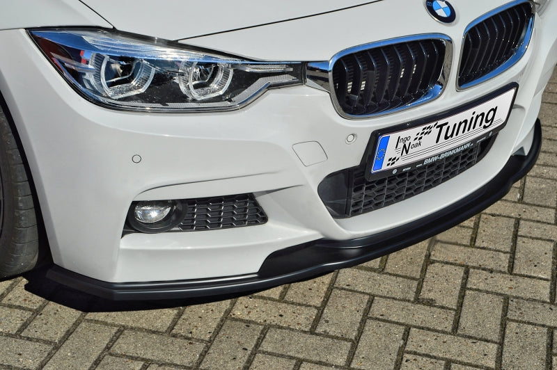 CUP Frontspoilerlippe ABS BMW 3er F30/F31 inkl. Facelift Schwarz Matt