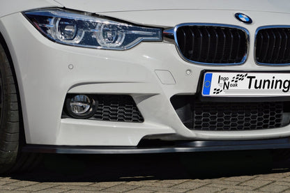CUP Frontspoilerlippe ABS BMW 3er F30/F31 inkl. Facelift Schwarz Matt