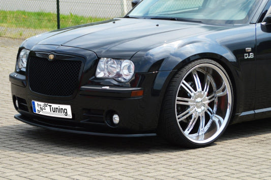 CUP Frontspoilerlippe ABS Chrysler 300C Bj.: 2004-2010 Schwarz Glanz