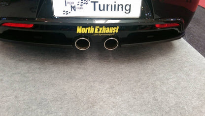 Heckansatz 2 tlg Volkswagen Golf 6R, Typ 1K Bj.: 2009-2013 Schwarz Glanz