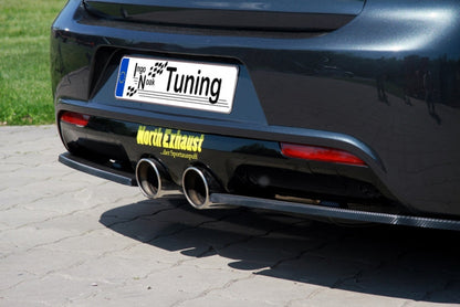 Heckansatz 2 tlg Volkswagen Golf 6R, Typ 1K Bj.: 2009-2013 Schwarz Matt