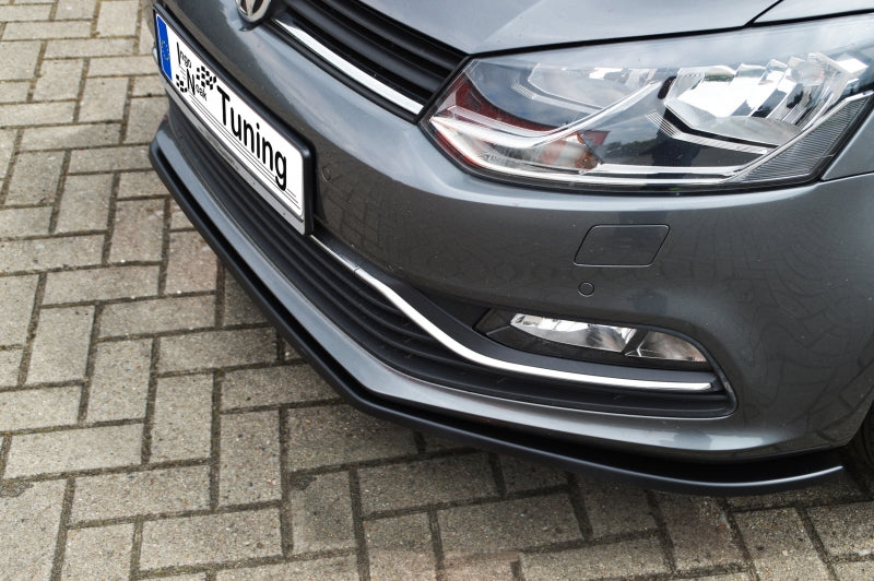 CUP Frontspoilerlippe ABS Volkswagen Polo 5, 6C ab Bj.: 2014-- Carbon