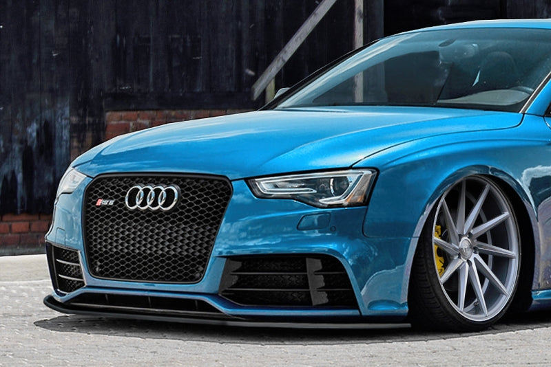 CUP Frontspoilerlippe ABS Audi RS5 / 8T 2010-2012 Schwarz Matt