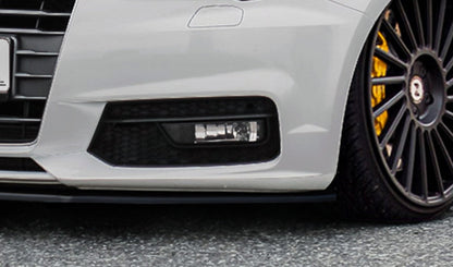 CUP Frontspoilerlippe ABS Audi A1 (8X) + Sportback ab Bj.2014 Carbon