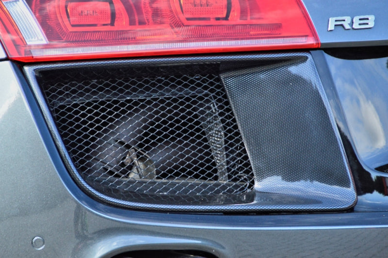 Luftauslässe hinten Audi R8, 42 Bj.: 2006-2015 Schwarz Glanz