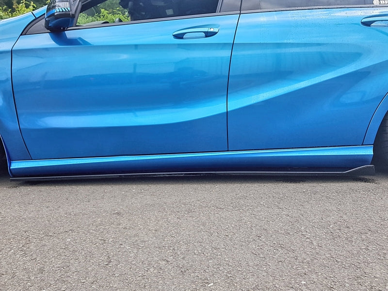CUP 3 Seitenschweller BMW X6, F16 Ab Bj.: 2014 - Schwarz Matt
