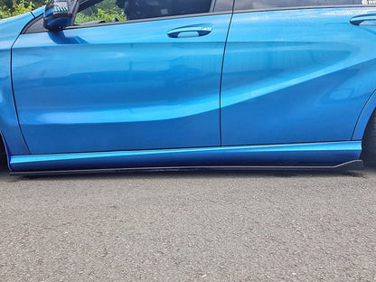 CUP 3 Seitenschweller Ford Fiesta ST ab Bj.:2013 - Schwarz Glanz