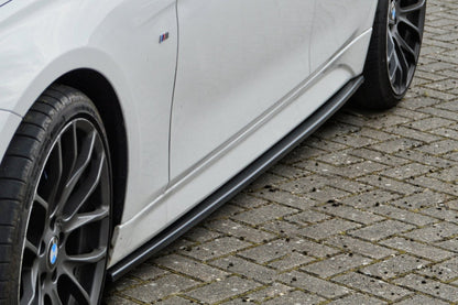 CUP Seitenschweller BMW 3er, F30/ F31 inkl. Facelift Schwarz Glanz