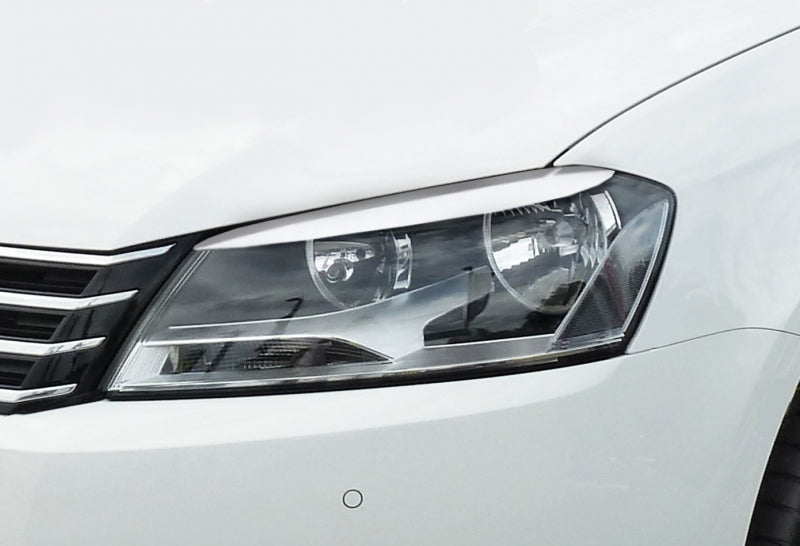 Scheinwerferblenden Volkswagen Passat 3C, B7 R-Line ab Bj.: 2010- Schwarz Matt