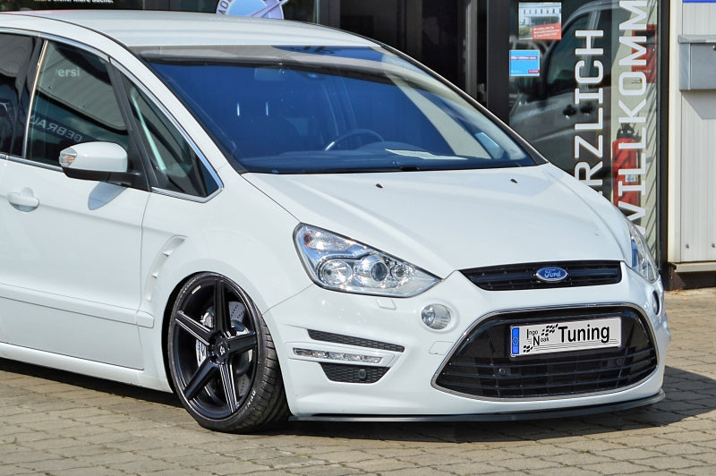 CUP Frontspoilerlippe ABS Ford S-Max Bj.: 2010-2014 Schwarz Matt