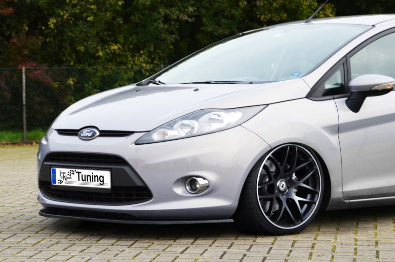 CUP Frontspoilerlippe ABS Ford Fiesta JA8, MK7 Bj.: 2008-2012 Schwarz Matt