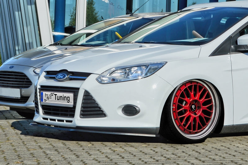 CUP Frontspoilerlippe ABS Ford Focus, DYB Bj.: 2010-2014 Schwarz Matt