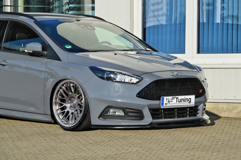 CUP Frontspoilerlippe ABS Ford Focus ST, DYB ab Bj.: 2015- Schwarz Glanz