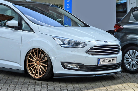 CUP Frontspoilerlippe ABS Ford C-Max ab Bj.: 2015- Schwarz Matt