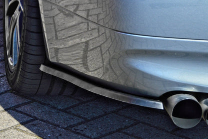 Heckansatz Seitenteile ABS BMW 3er E90/E91 Bj.: 2005-2008 Schwarz Glanz