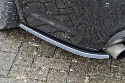 Heckansatz Seitenteile ABS BMW 3er E90/E91 M Paket Facelift Schwarz Matt