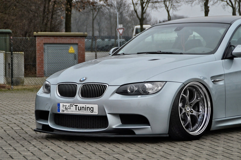 CUP Frontspoilerlippe ABS BMW M3 E92/E93 Bj.: 2007-2013 Schwarz Matt