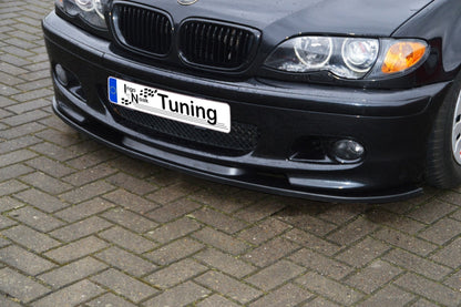 CUP Frontspoilerlippe ABS BMW 3er E46 Bj.: 1998-2007 Schwarz Glanz