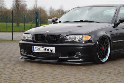 CUP Frontspoilerlippe ABS BMW 3er E46 Bj.: 1998-2007 Schwarz Glanz
