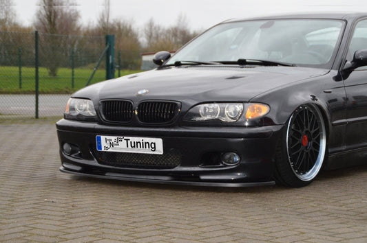 CUP Frontspoilerlippe ABS BMW 3er E46 Bj.: 1998-2007 Schwarz Matt