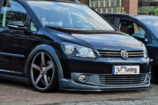 CUP Frontspoilerlippe ABS Volkswagen Touran Facelift Typ 1T, GP2 Carbon